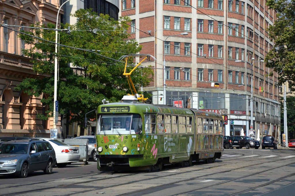 Брно, Tatra K2P № 1077