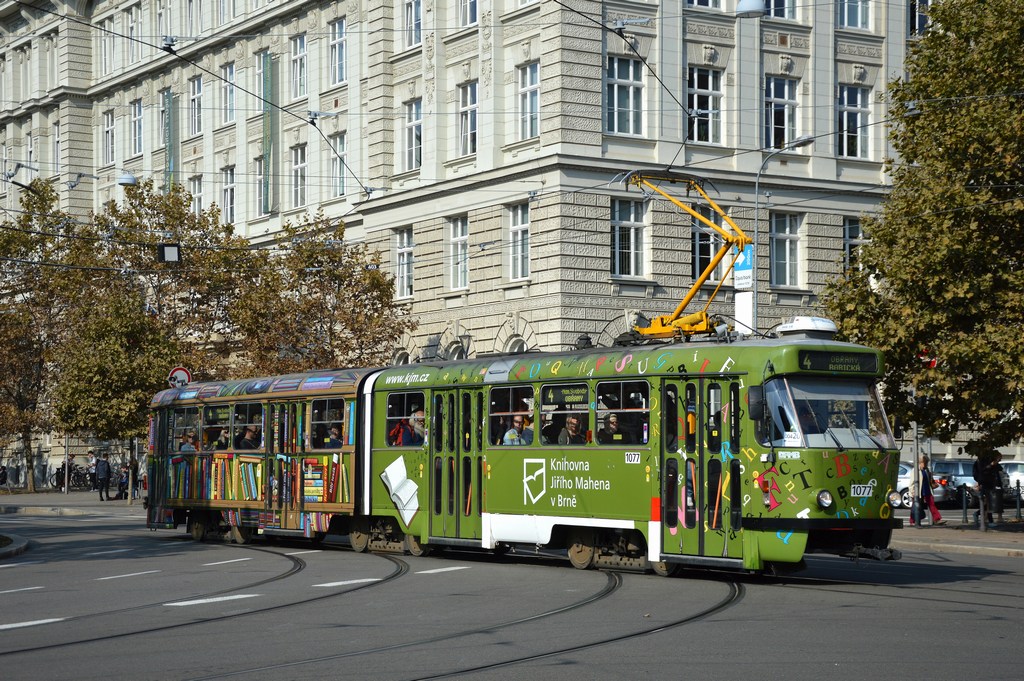 Брно, Tatra K2P № 1077