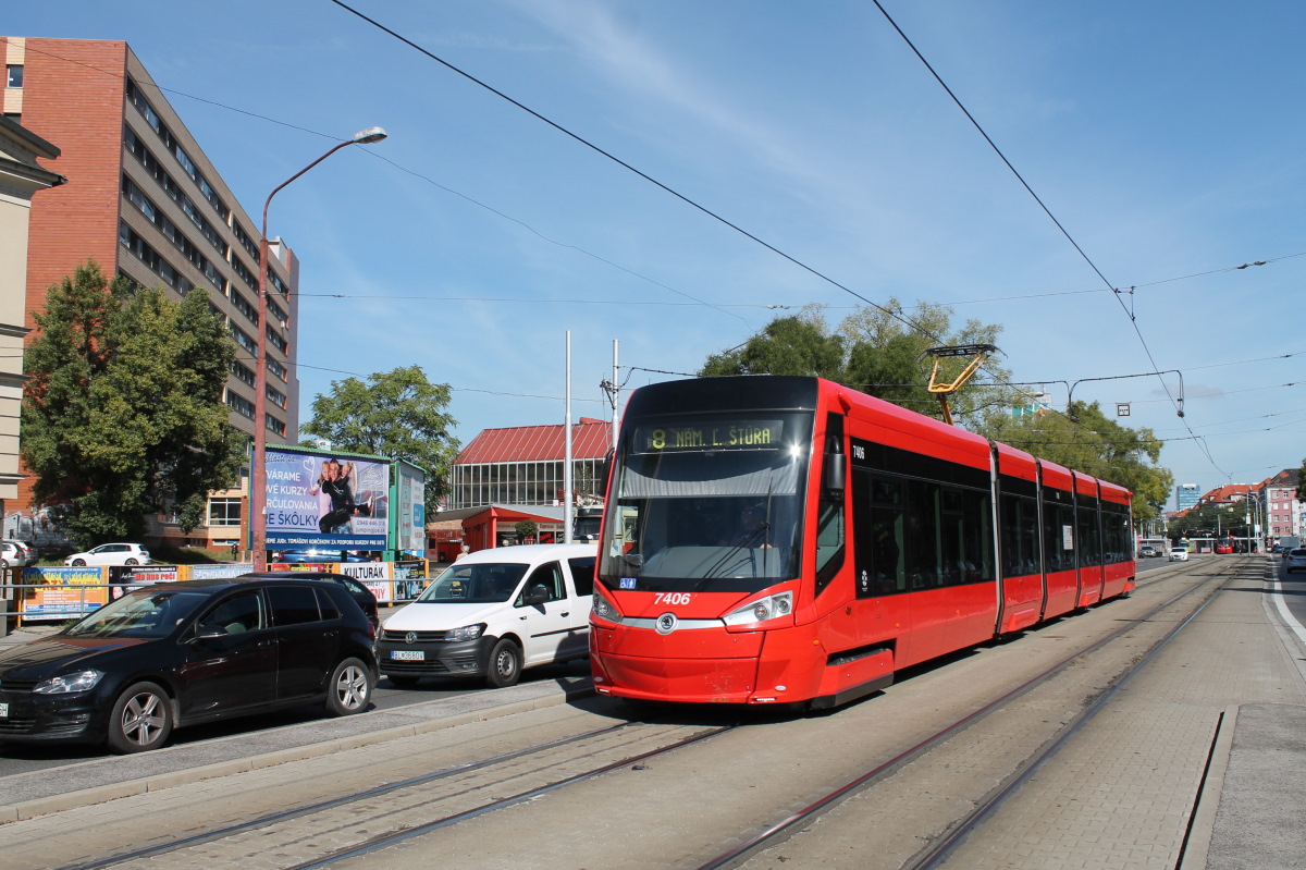 Братислава, Škoda 29T ForCity Plus № 7406