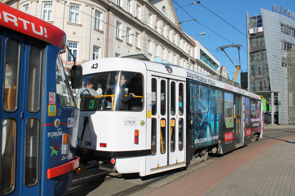 Либерец ― Яблонец-над-Нисой, Tatra T3R.SLF № 43