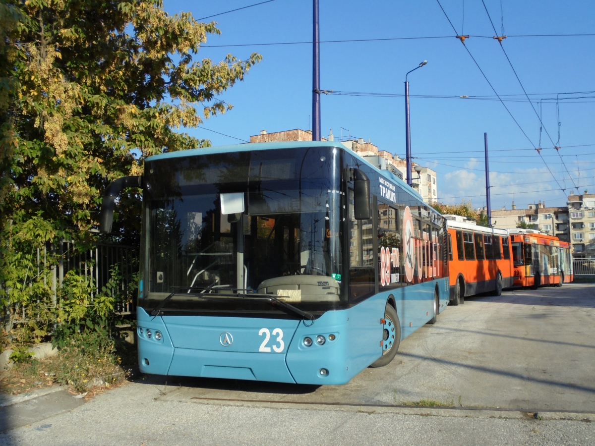 Пазарджик, ЛАЗ E183A1 № 23