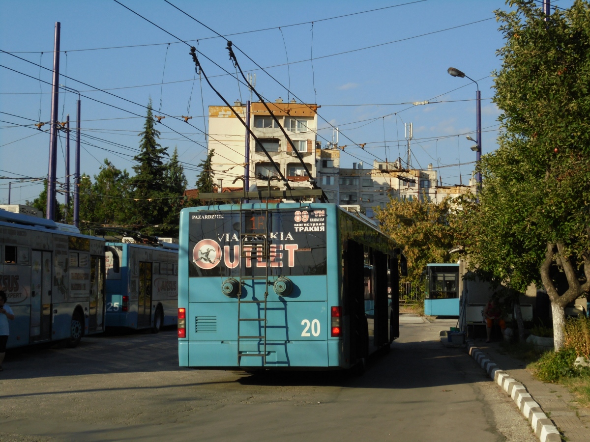 Пазарджик, ЛАЗ E183A1 № 20