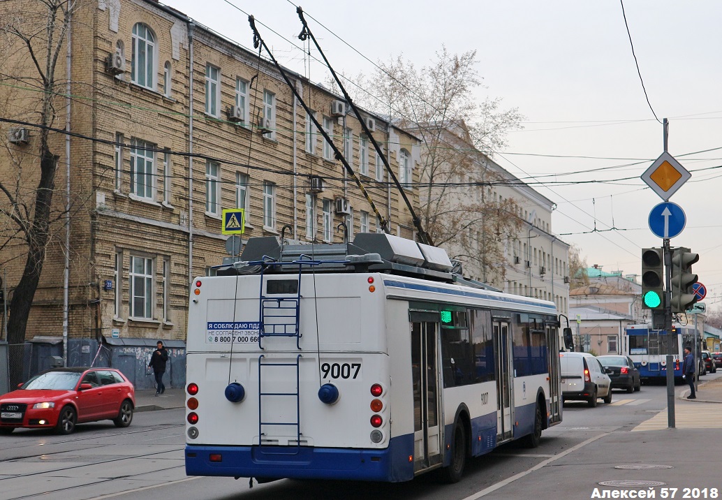 Москва, МТрЗ-52791 «Садовое Кольцо» № 9007