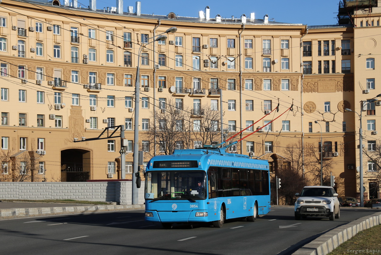 Москва, СВАРЗ-6235.01 (БКМ 32100М) № 3854