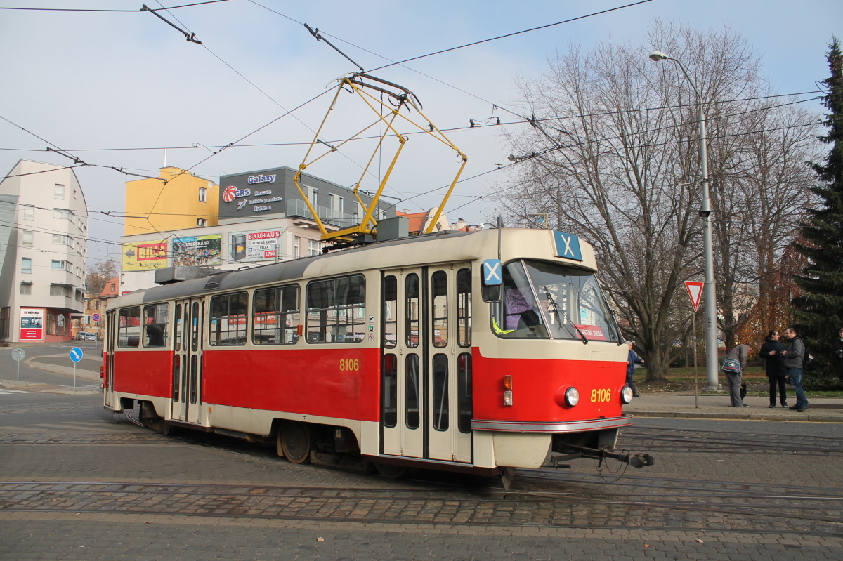 Либерец ― Яблонец-над-Нисой, Tatra T3M № 8106 (16); Либерец ― Яблонец-над-Нисой — Прощание с вагонами Tatra T2R