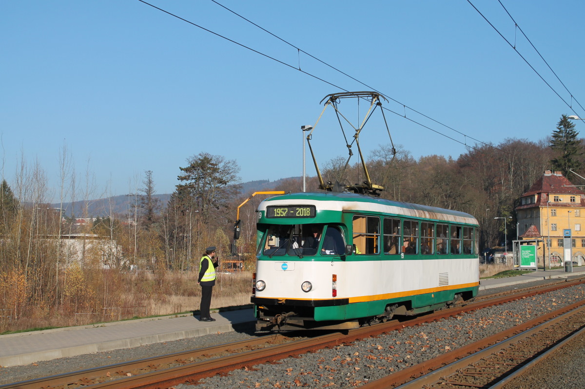 Либерец ― Яблонец-над-Нисой, Tatra T2R № 19; Либерец ― Яблонец-над-Нисой — Прощание с вагонами Tatra T2R Либерец ― Яблонец-над-Нисой, Tatra T2R № 19; Либерец ― Яблонец-над-Нисой — Прощание с вагонами Tatra T2R