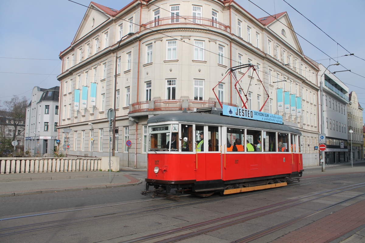 Reichenberg ― Gablonz an der Neiße, Česká Lípa 6MT Nr. 117; Reichenberg ― Gablonz an der Neiße — Abschied von Tatra T2R