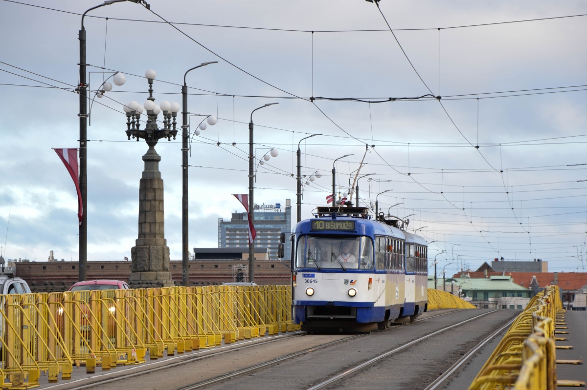Рига, Tatra T3A № 30645 Рига, Tatra T3A № 30645
