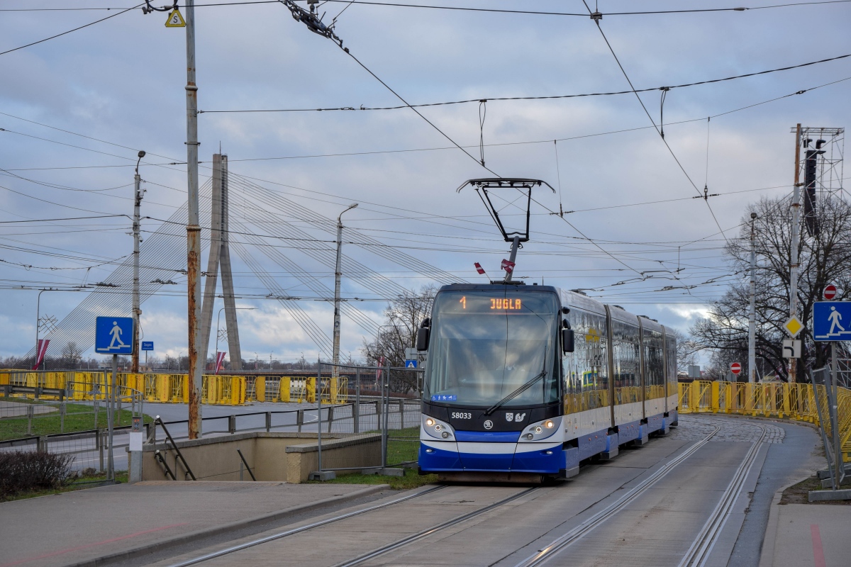 Рига, Škoda 15T1 ForCity Alfa Riga № 58033