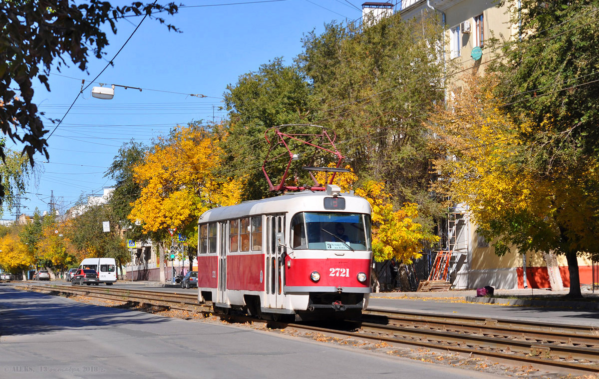 Volgograd, Tatra T3SU č. 2721 Volgograd, Tatra T3SU č. 2721