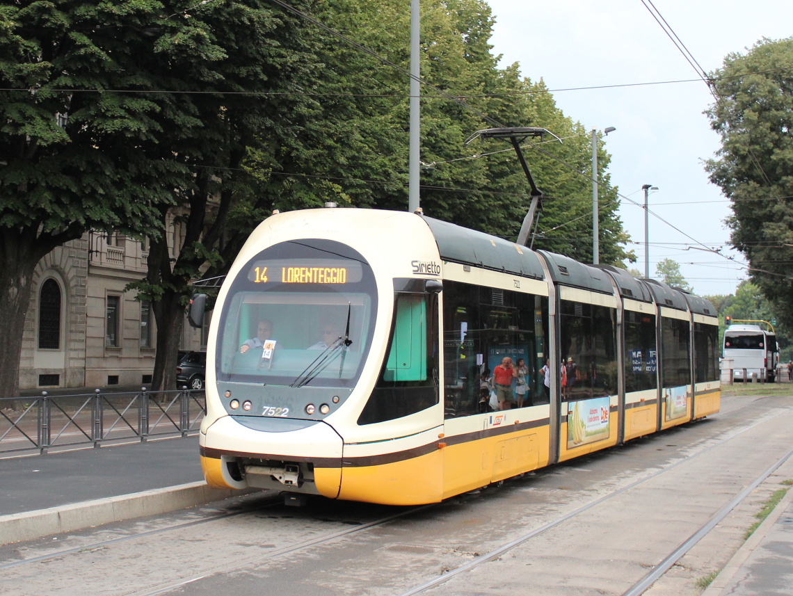 Милан, AnsaldoBreda Sirio № 7522