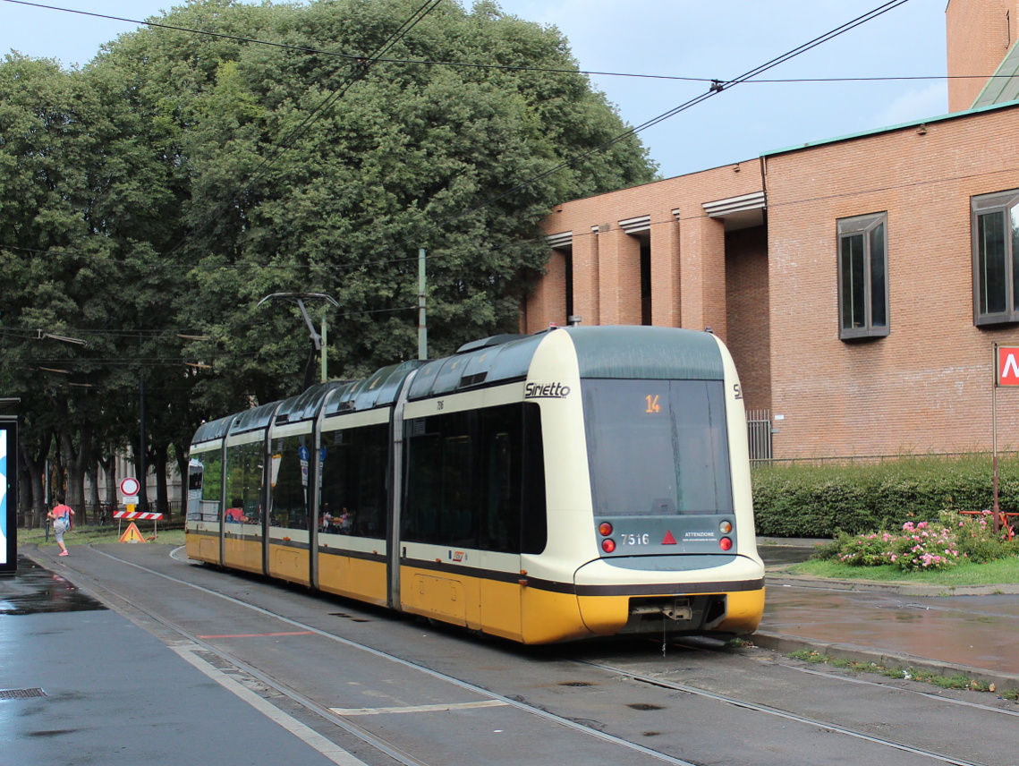 Милан, AnsaldoBreda Sirio № 7516