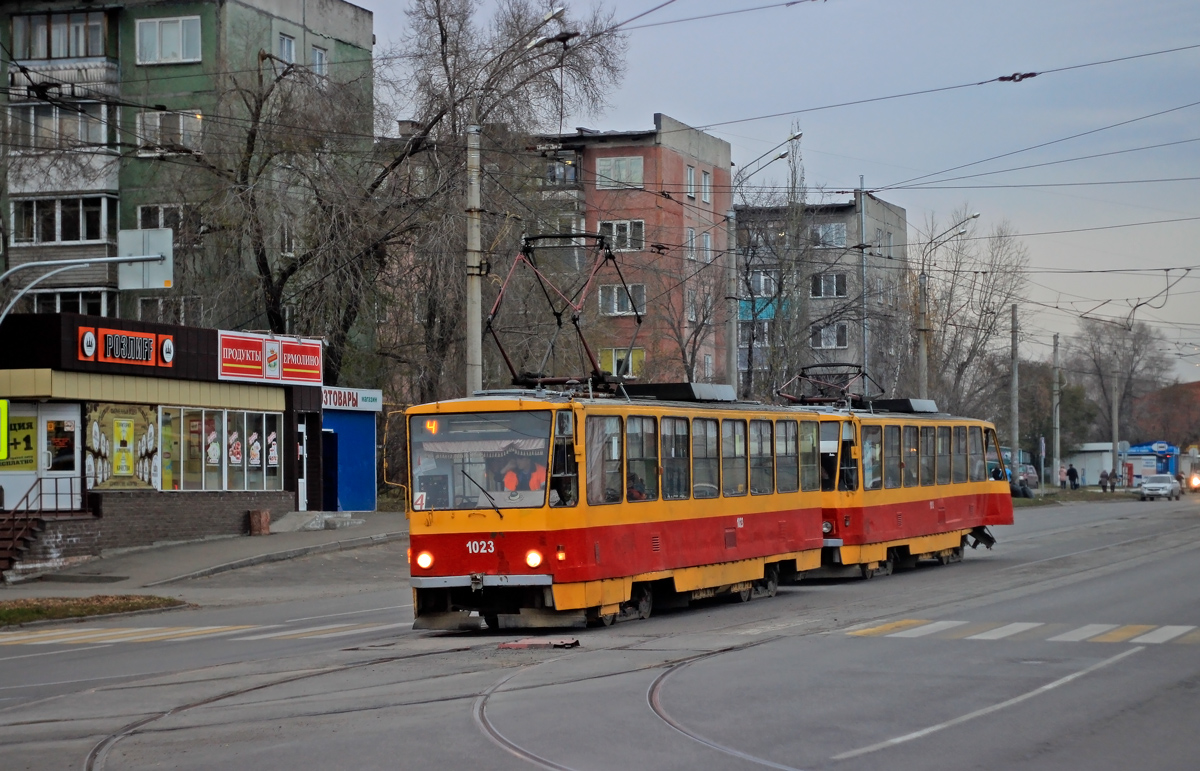 Барнаул, Tatra T6B5SU № 1023
