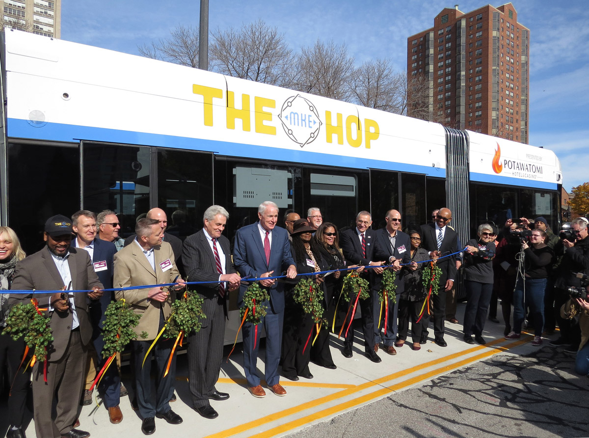 Milwaukee — Tramway Starter Segment Opening 02.11.2018