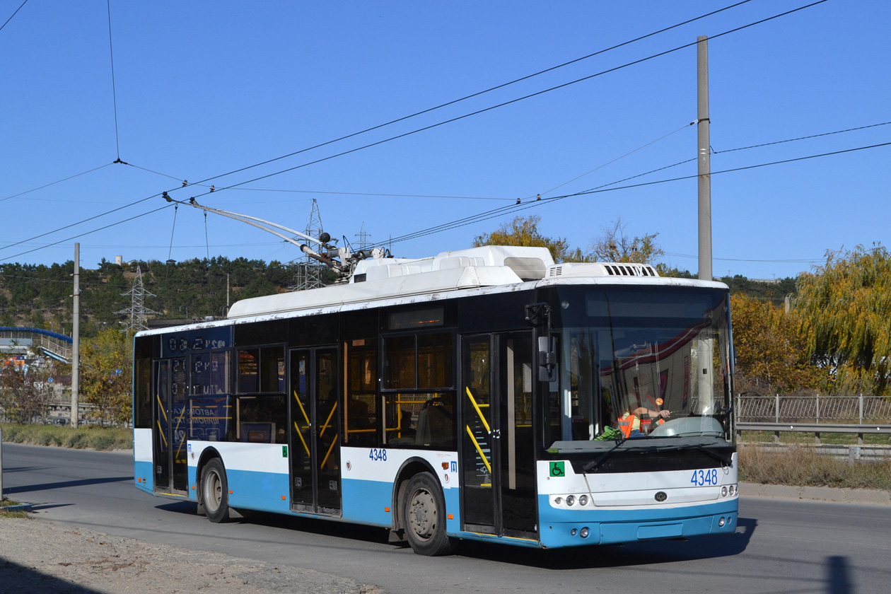 Крымский троллейбус, Богдан Т70110 № 4348