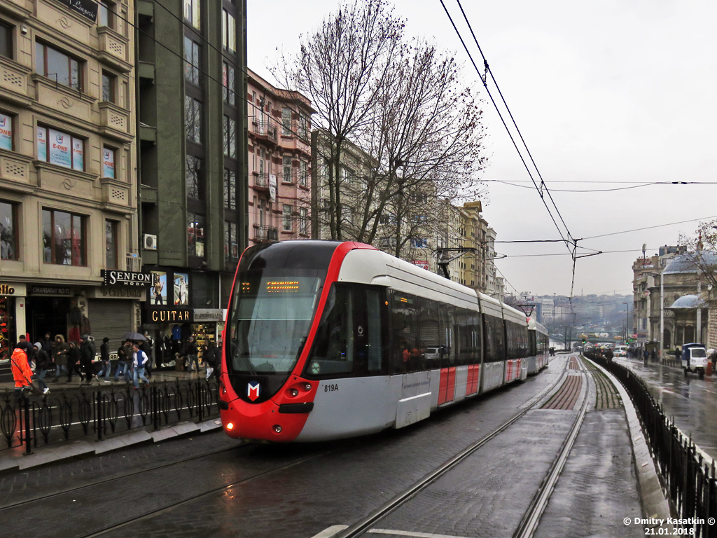 Стамбул, Alstom Citadis 304 № 819