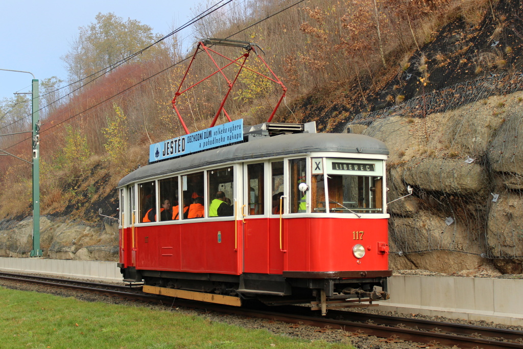 Reichenberg ― Gablonz an der Neiße, Česká Lípa 6MT Nr. 117; Reichenberg ― Gablonz an der Neiße — Abschied von Tatra T2R