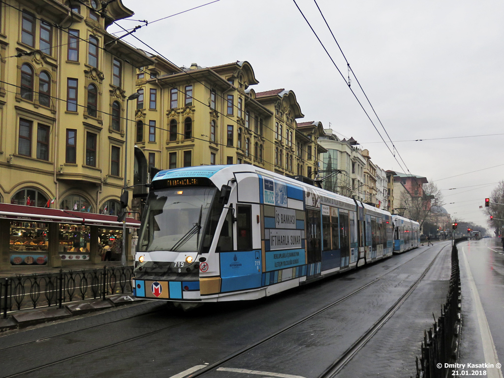 Стамбул, Bombardier Flexity Swift № 719