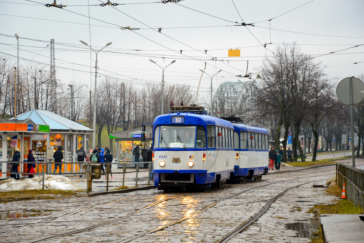 Рига, Tatra T3A № 51373