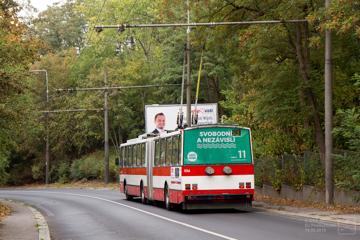 Усти-над-Лабем, Škoda 15Tr13/6M № 556