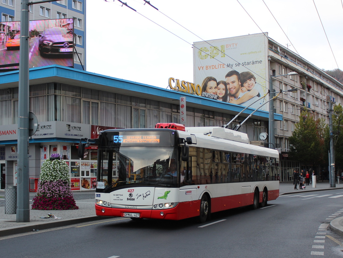 Ústí nad Labem, Škoda 28Tr Solaris III č. 427