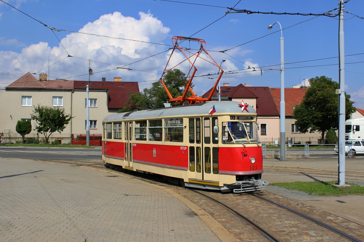 Plzeň, Tatra T1 Br. 121 Plzeň, Tatra T1 Br. 121