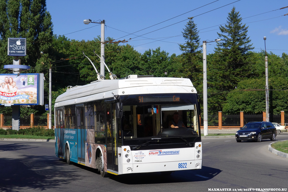 Крымский троллейбус, Тролза-5265.05 «Мегаполис» № 8622