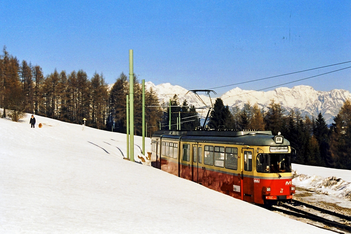 Инсбрук, Duewag GT8 № 82; Инсбрук — Stubaitalbahn