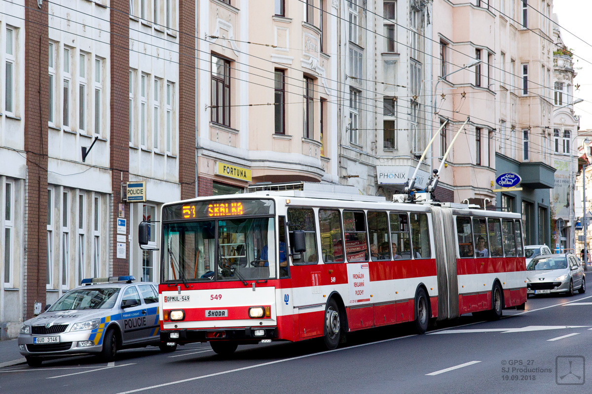 Усти-над-Лабем, Škoda 15Tr08/6 № 549