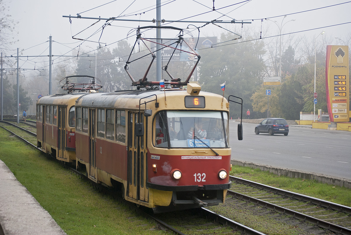 Краснодар, Tatra T3SU № 132