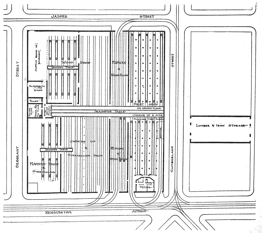 Филадельфия — Схемы; Филадельфия — Трамвайные депо Филадельфия — Схемы; Филадельфия — Трамвайные депо