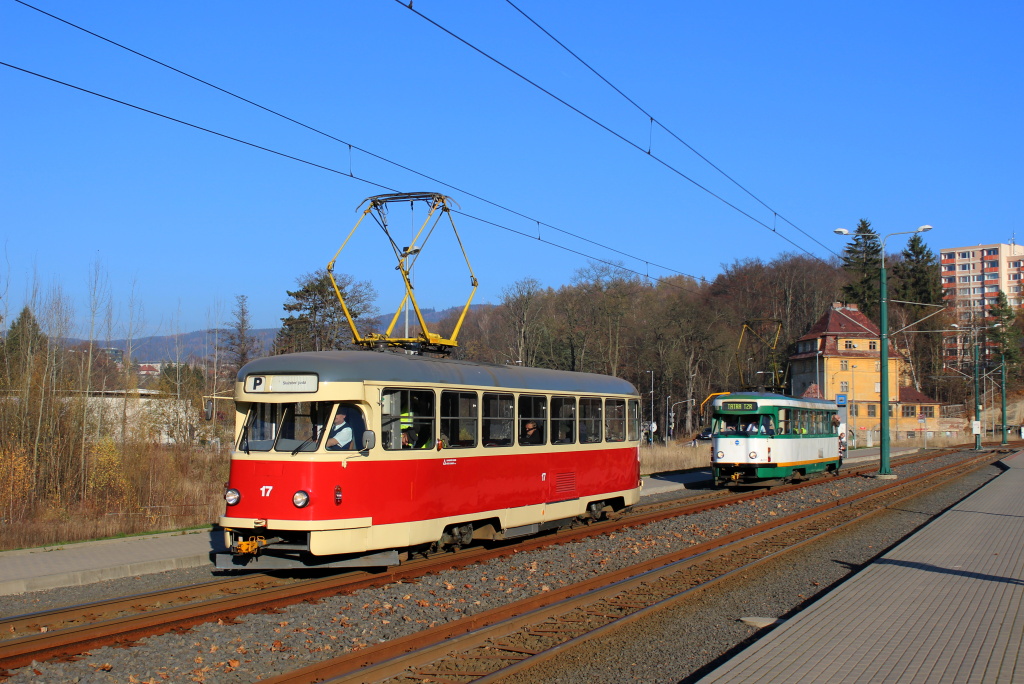 Liberec ― Jablonec nad Nisou, Tatra T2R nr. 17; Liberec ― Jablonec nad Nisou — Farewell to Tatra T2R trams