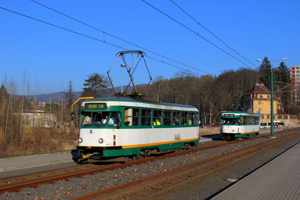 Liberec ― Jablonec nad Nisou, Tatra T2R # 18; Liberec ― Jablonec nad Nisou — Farewell to Tatra T2R trams Liberec ― Jablonec nad Nisou, Tatra T2R # 18; Liberec ― Jablonec nad Nisou — Farewell to Tatra T2R trams