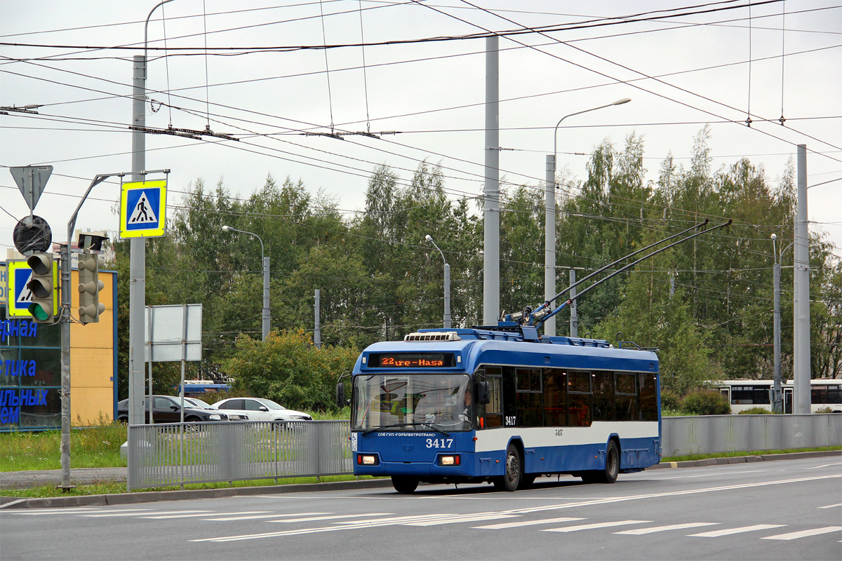 Санкт-Петербург, БКМ 321 № 3417