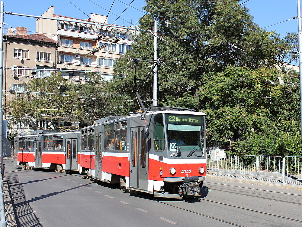 София, Tatra T6A5 № 4142