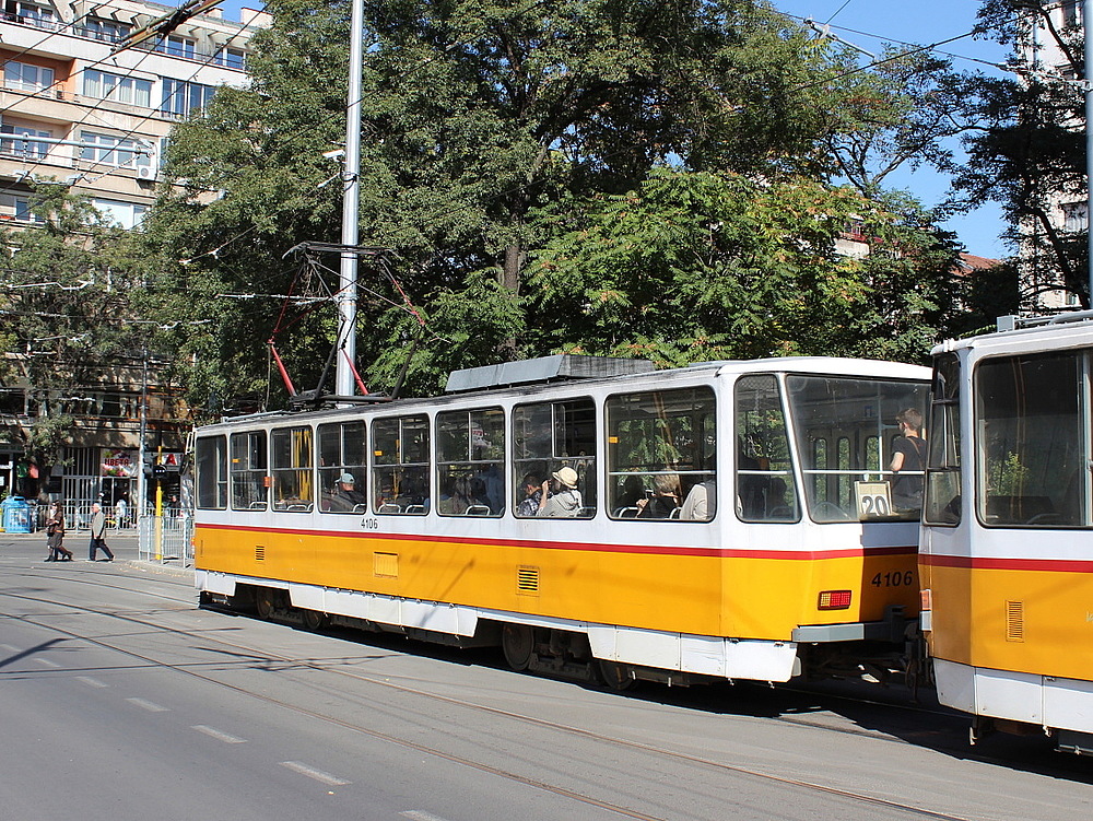 София, Tatra T6B5B № 4106