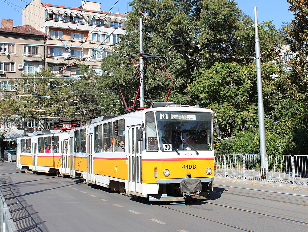 София, Tatra T6B5B № 4106