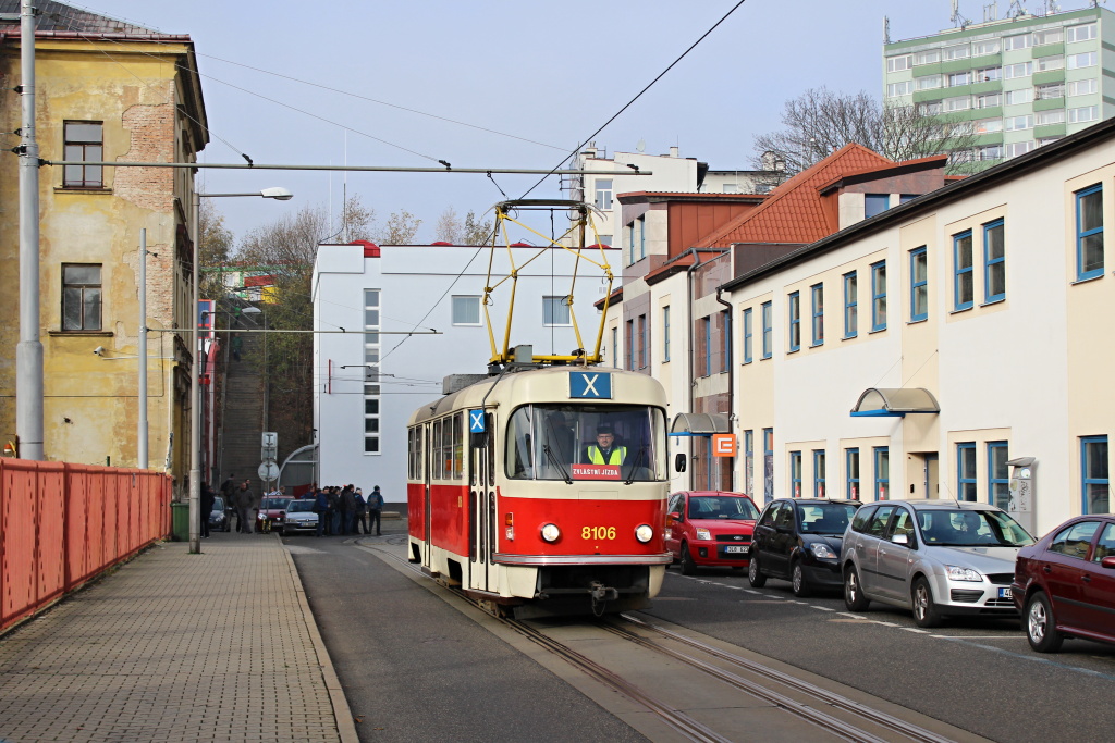 Либерец ― Яблонец-над-Нисой, Tatra T3M № 8106 (16); Либерец ― Яблонец-над-Нисой — Прощание с вагонами Tatra T2R