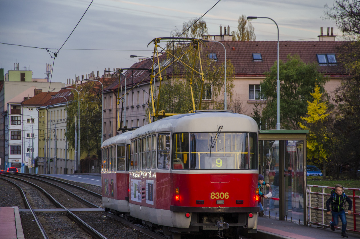 Praga, Tatra T3R.P Nr. 8306