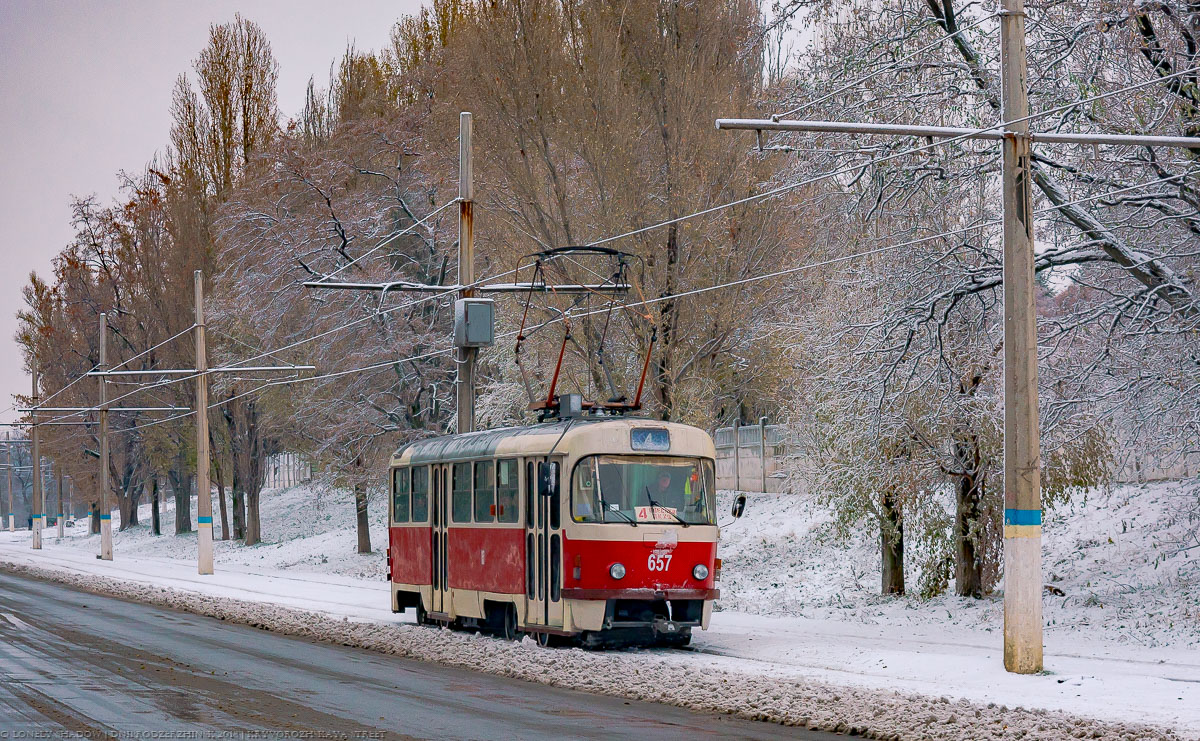 Каменское, Tatra T3SUCS № 657