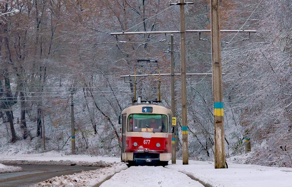 Каменское, Tatra T3SUCS № 677