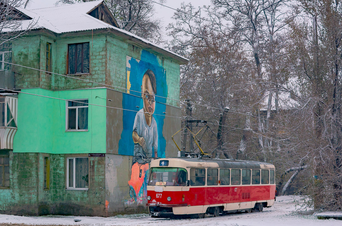 Каменское, Tatra T3SUCS № 677