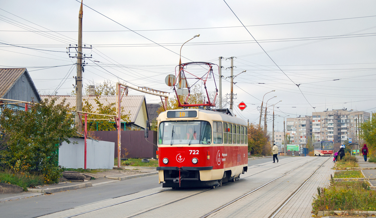 Мариуполь, Tatra T3A № 722