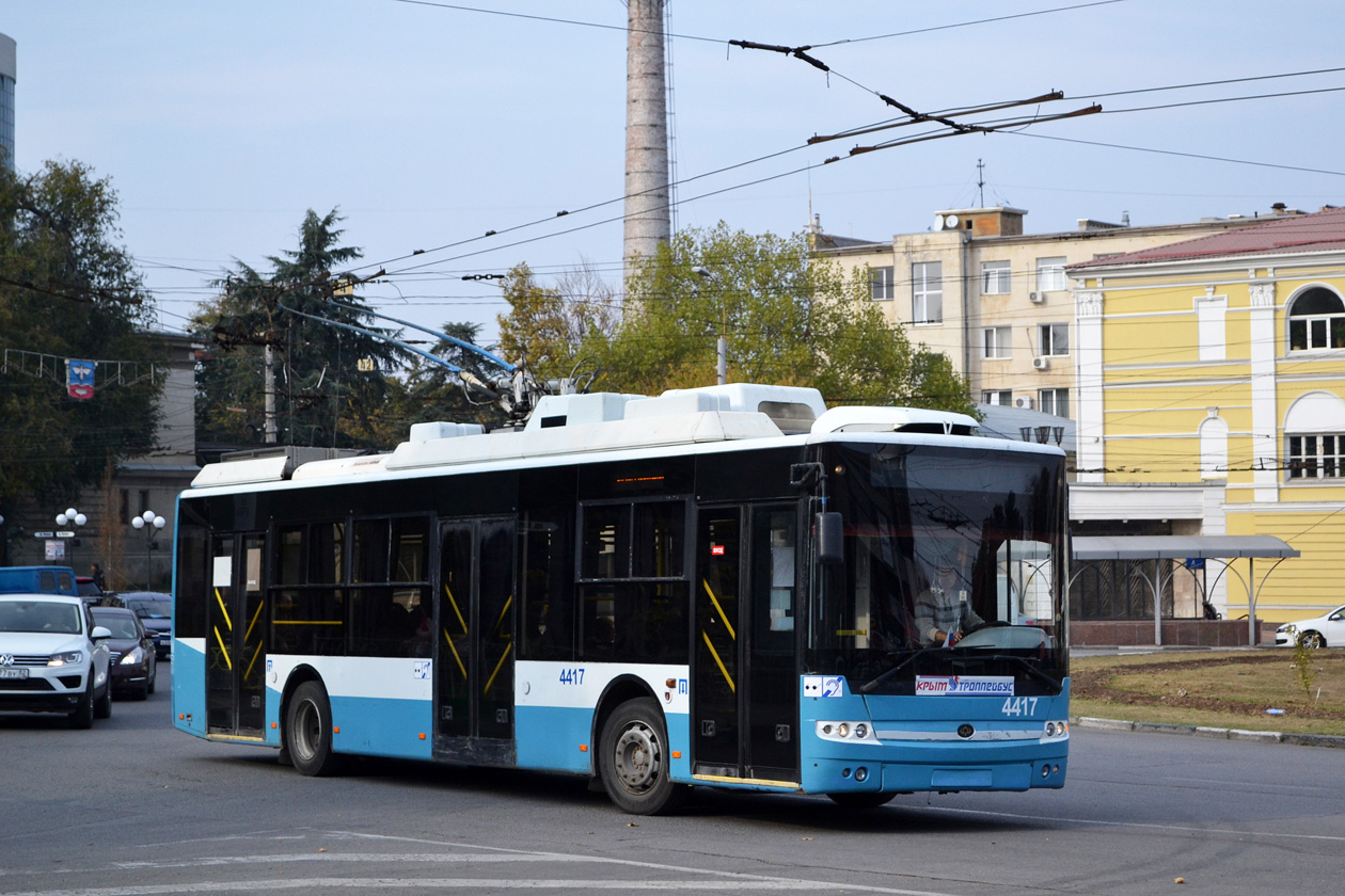 Крымский троллейбус, Богдан Т70115 № 4417