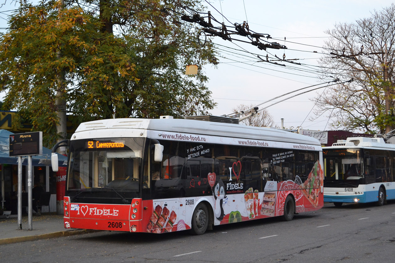 Крымский троллейбус, Тролза-5265.05 «Мегаполис» № 2608