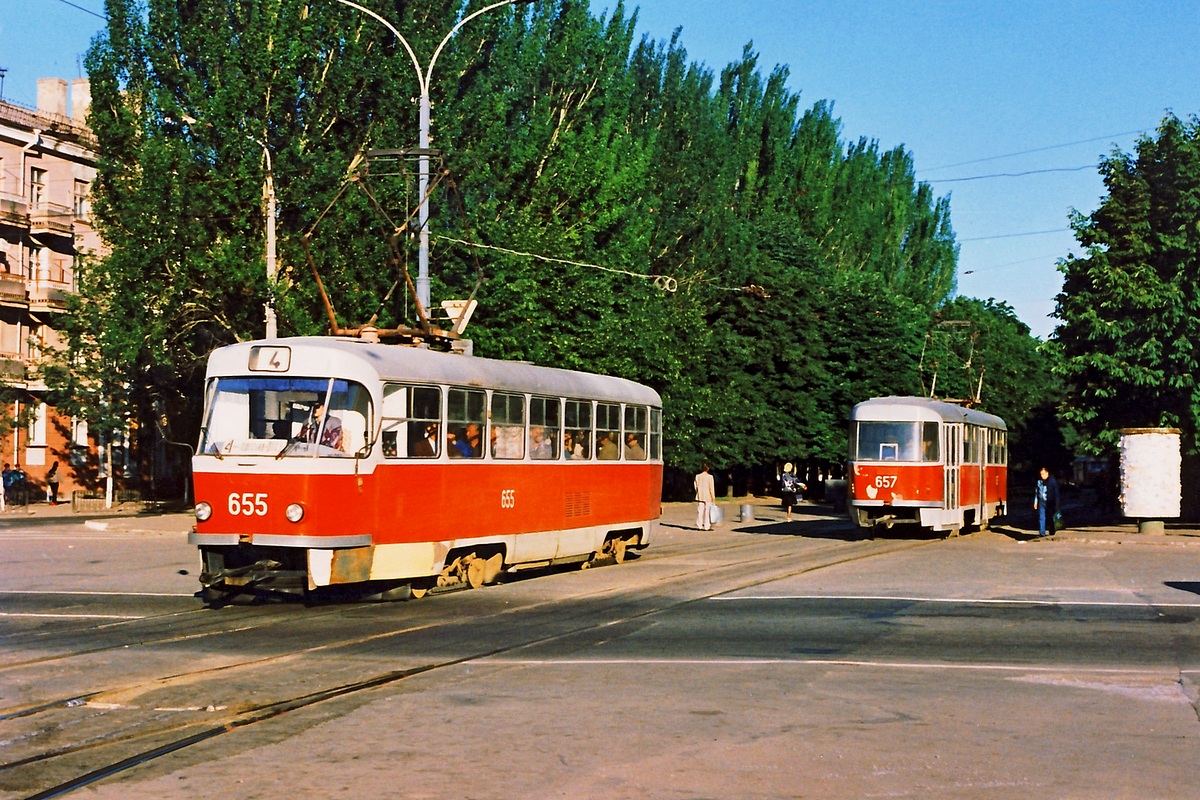 Каменское, Tatra T3SU № 655