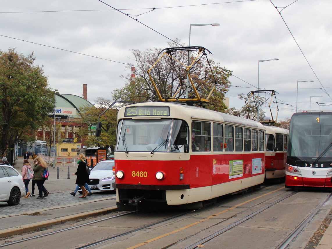 Прага, Tatra T3R.P № 8460