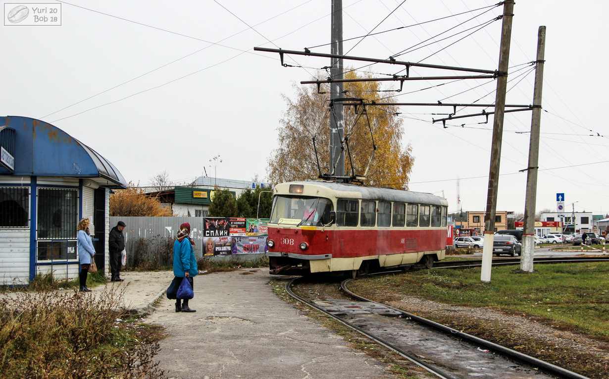 Курск, Tatra T3SU № 308