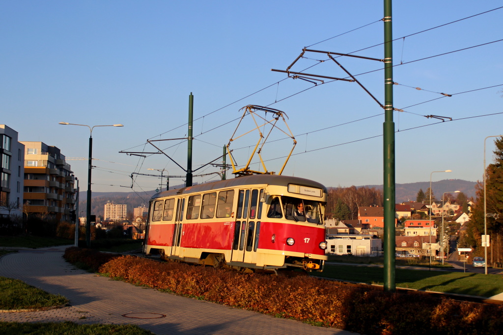 Liberec ― Jablonec nad Nisou, Tatra T2R nr. 17; Liberec ― Jablonec nad Nisou — Farewell to Tatra T2R trams