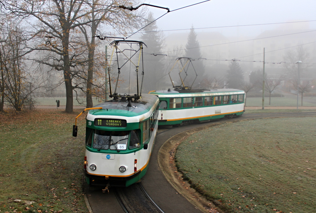 Либерец ― Яблонец-над-Нисой, Tatra T2R № 19; Либерец ― Яблонец-над-Нисой — Прощание с вагонами Tatra T2R Либерец ― Яблонец-над-Нисой, Tatra T2R № 19; Либерец ― Яблонец-над-Нисой — Прощание с вагонами Tatra T2R